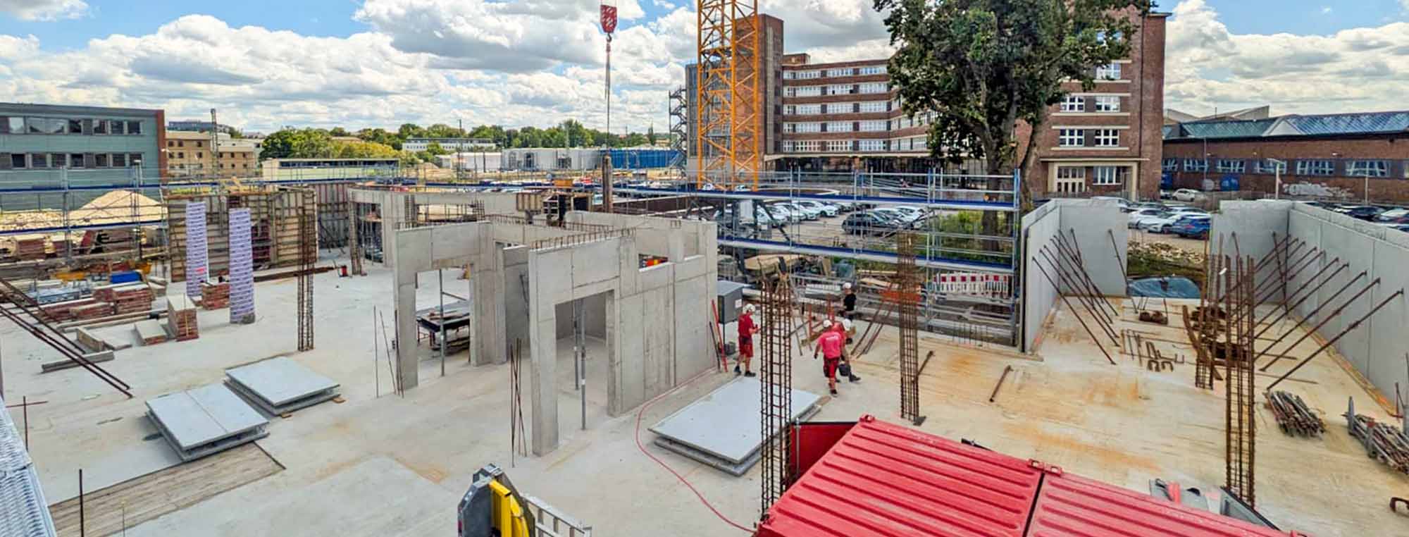 Moderner Büroneubau in Dresden