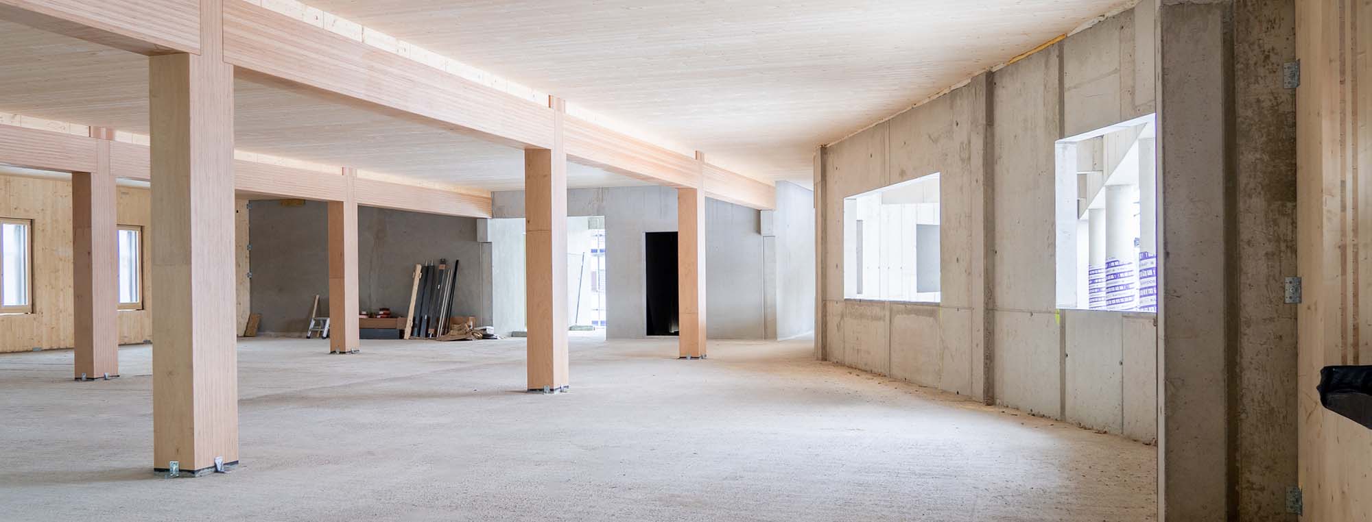 Neubau eines siebenstöckigen Bürogebäudes in der Fabrikstraße in Dresden