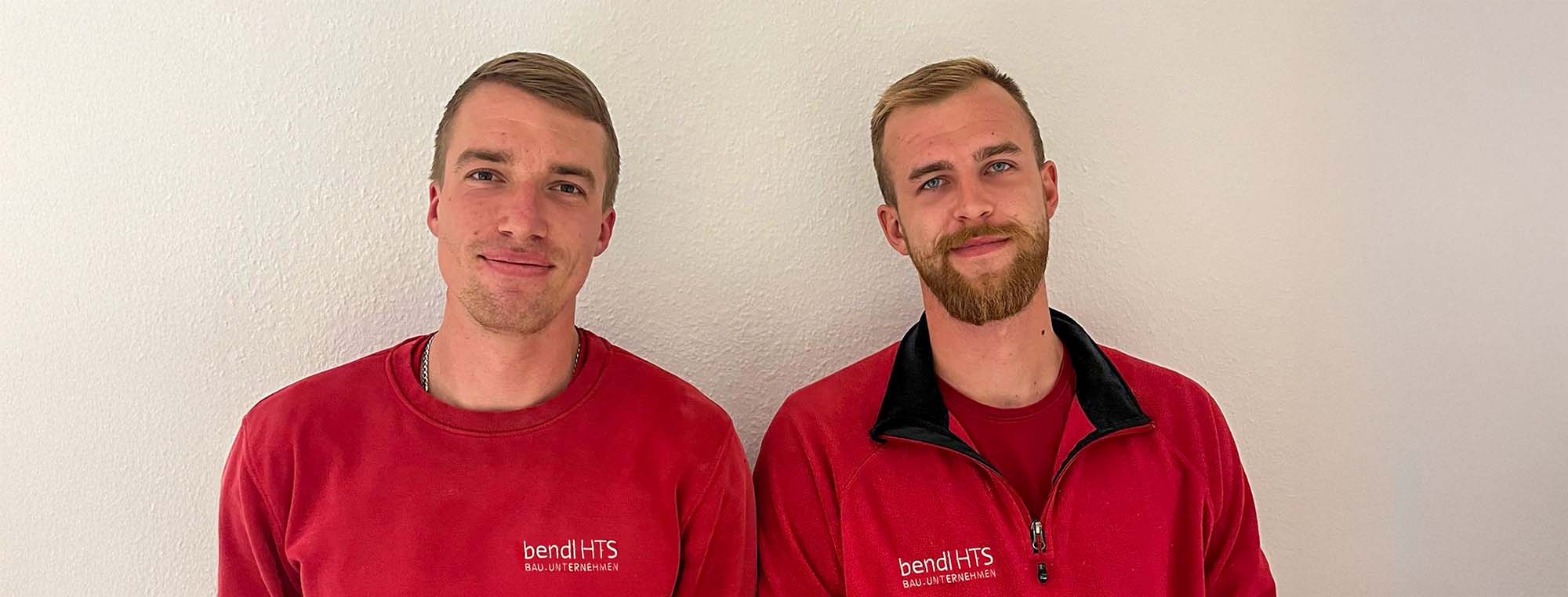 Nick Thomas und Nico Mahler schließen Weiterbildung zum Werkpolier erfolgreich ab