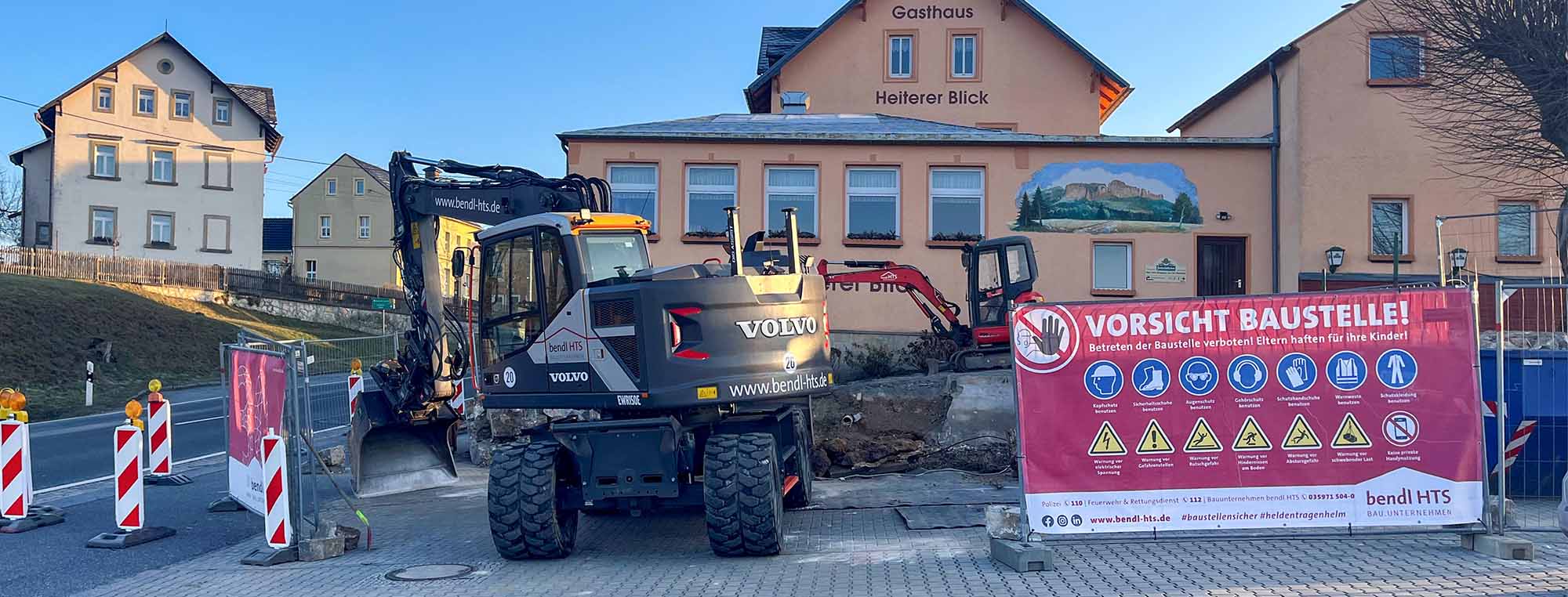 Sicherheit auf unseren Baustellen