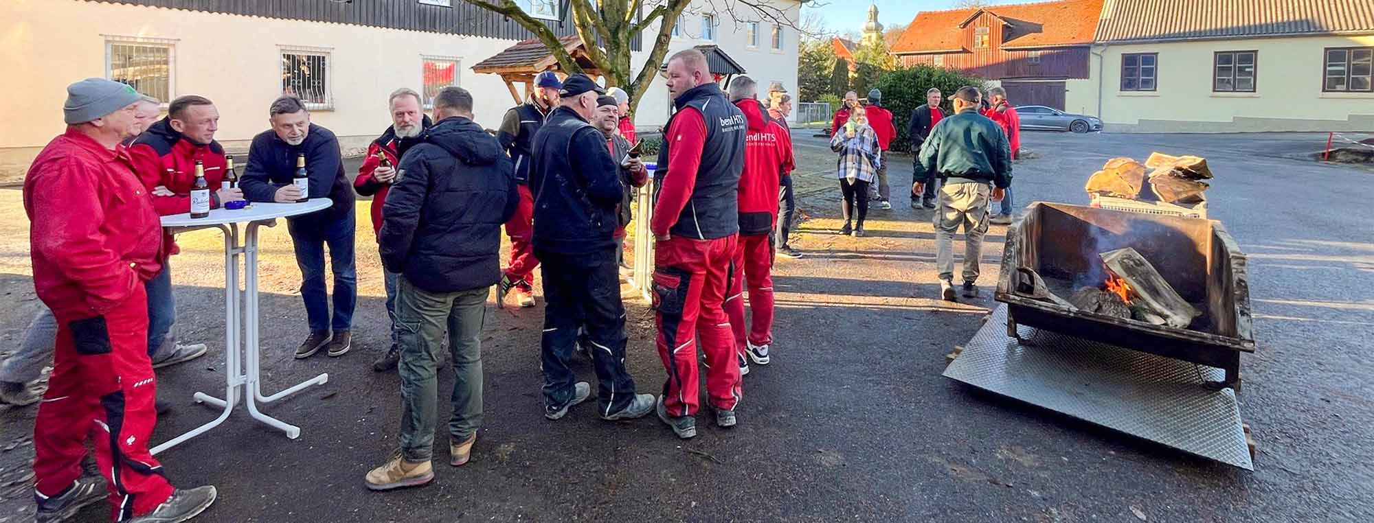 Weihnachtsfeier der bendl HTS 