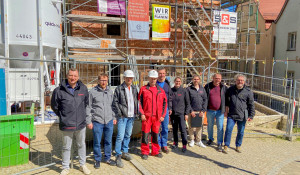 Teilnehmer des Workshops &quotBauen in Bestand" in Sebnitz.