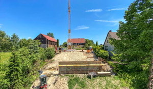 Neubau eines Ferienhauses in Kleinhennersdorf