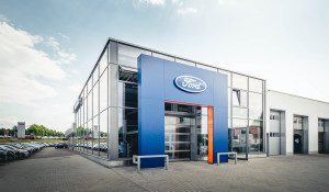 Schlüsselfertiger Gewerbebau Autohaus Angermann 