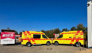 Einsatzbereit für die Zukunft: Die neue Rettungswache entsteht am Standort Neustadt.