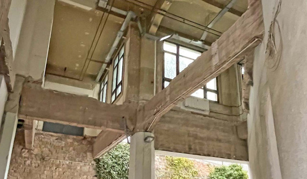 Ersatzneubau einer Stahlbetondecke in Dresden
