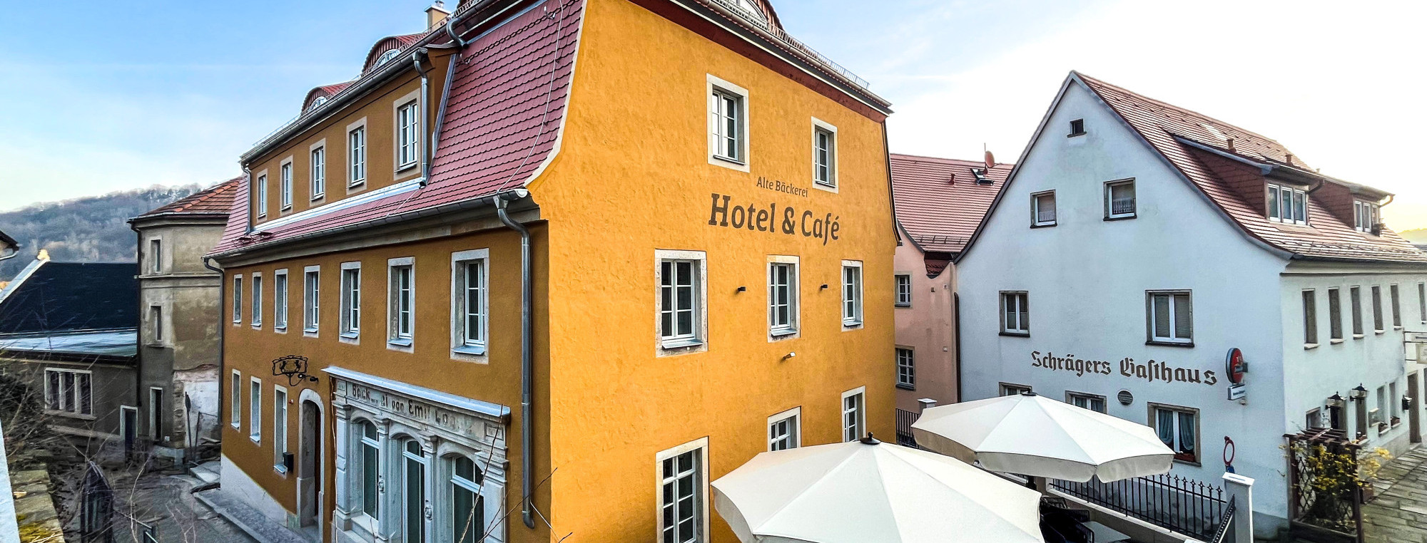 Die Alte Bäckerei in Königstein nach der Fertigstellung