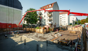 Mehrfamilienhaus Dresden Seitenstraße 