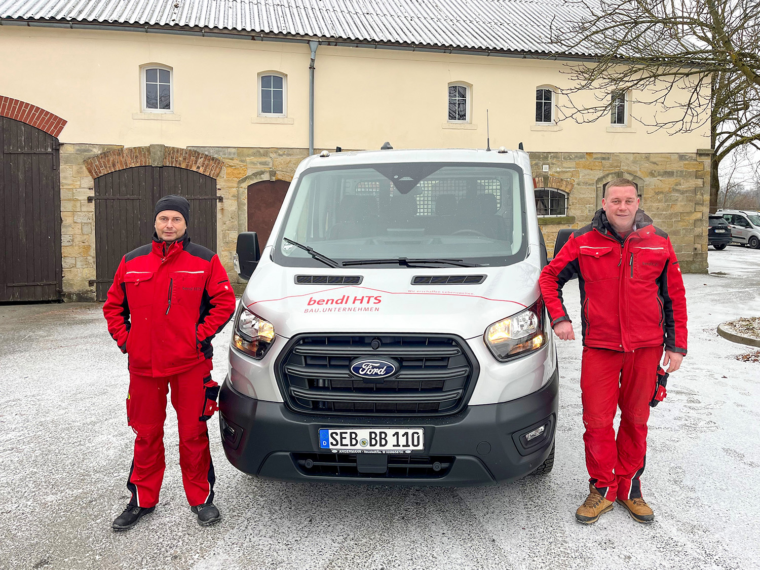 Neue Pritsche für Björn und Robert