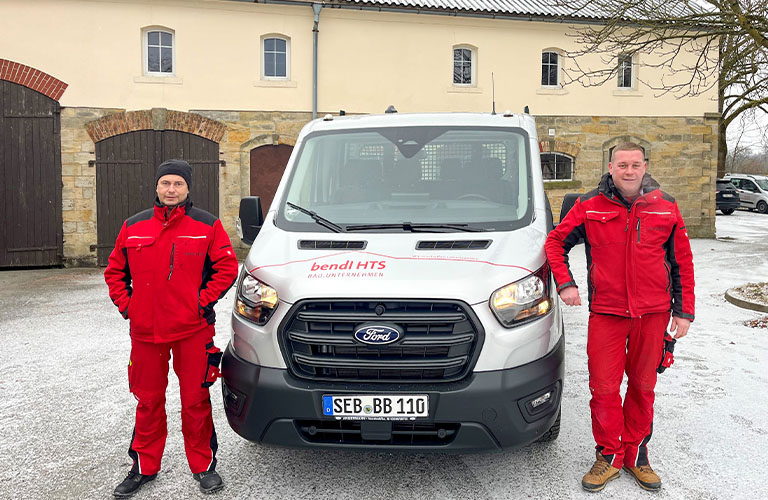 Neue Pritsche für Björn und Robert