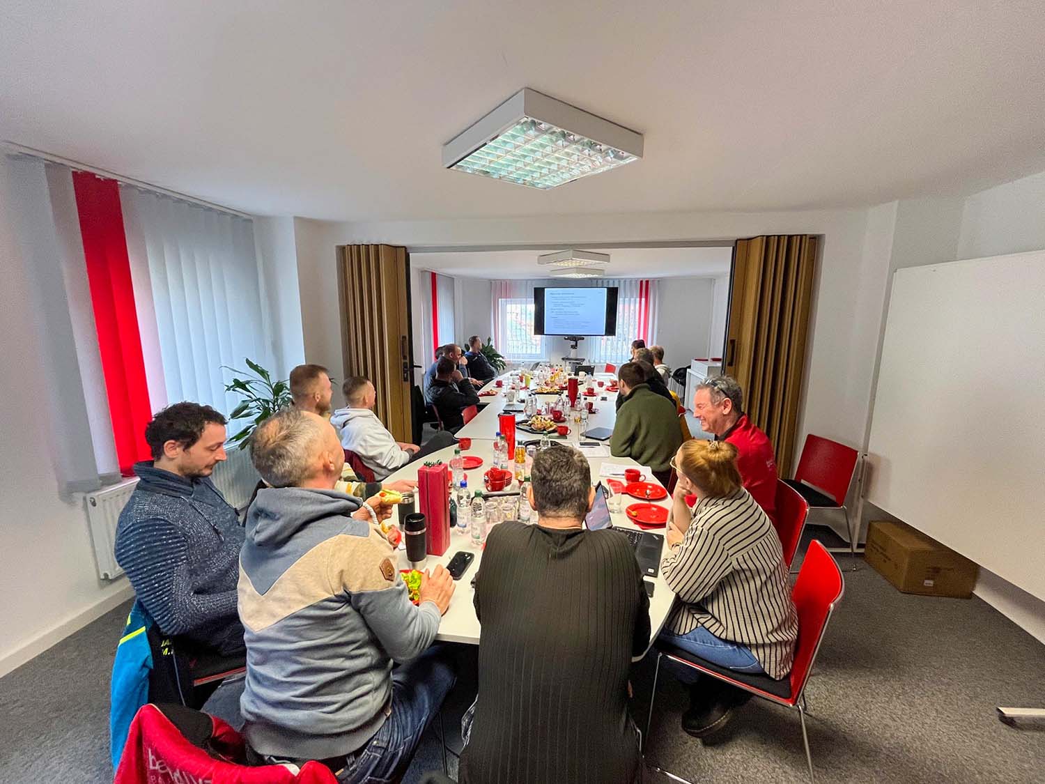 Unsere Poliere und Führungskräfte beim Poliertag 2026