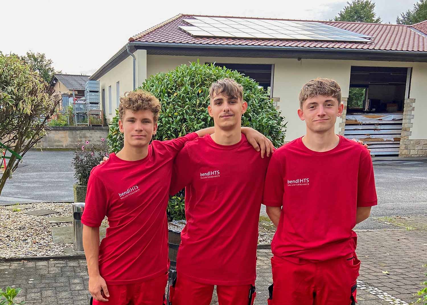 v.l. Lionel Koch, Vincent Luca Rode und Felix Krause