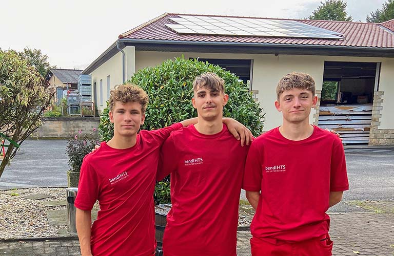 Lionel Koch, Vincent Luca Rode und Felix Krause